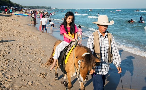 Cha-Am - Strand und Sehenswürdigkeiten