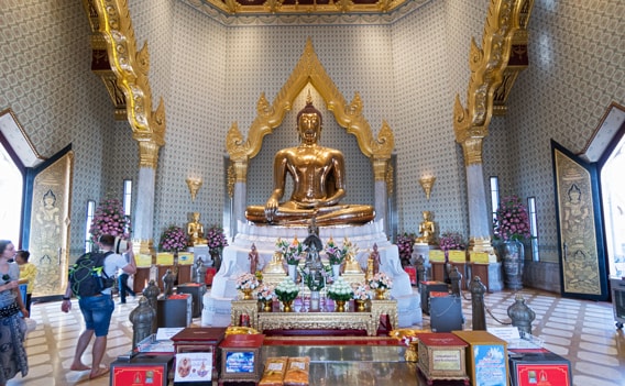 Golden Buddha Wat Traimit Chinatown