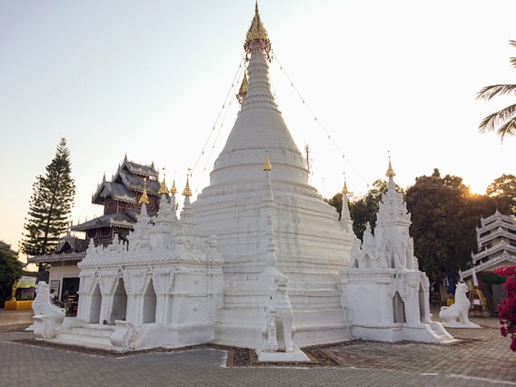 Wat Phra That Doi Kong Mu in Mae Hong Son