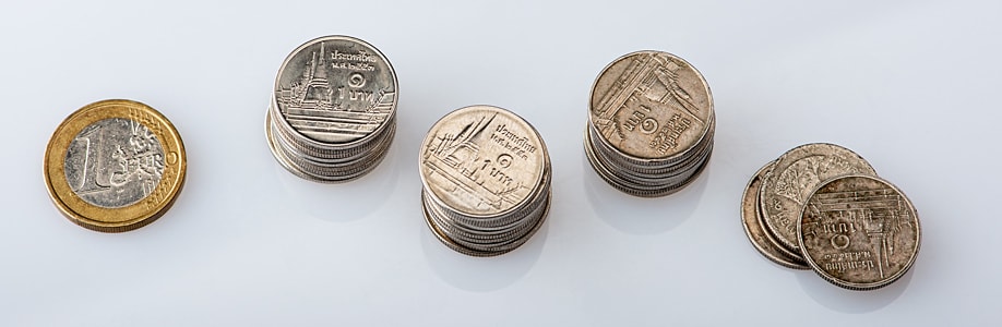 Wechselkurs von Euro zu Thai Baht