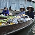 Schwimmende Märkte Bangkok